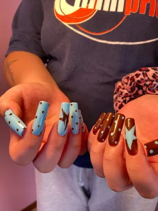 ネイル NICO nail　三軒茶屋店　ネイル＆アイラッシュ所属・oichan 𖦹°‧のネイルデザイン