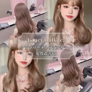 ロング カラー 💗秋冬トレンドヘア Natsumi 💗のヘアスタイル