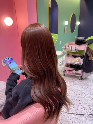 ロング カラー 透明感カラー/艶髪/ エクステ/HIROのヘアスタイル