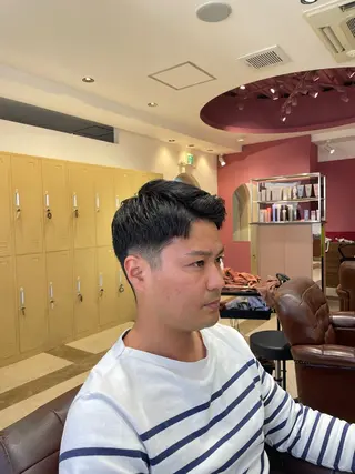 メンズ acroあべの店所属・🧸ブリーチモデル /透明感🎀のヘアスタイル