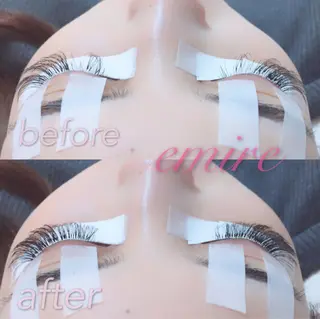 マツエク・マツパ emire ビューティーサロンのマツエク・マツパデザイン