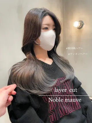 ロング LOMA🇰🇷 銀座クボタのヘアスタイル