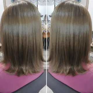 ミディアム 池田 恵久美のヘアスタイル