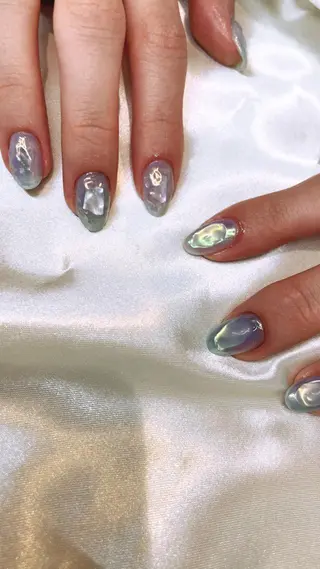 ネイル moca心斎橋所属・˚✧⁺⭐︎༚moca miyuu⁎⁺˳✧༚のネイルデザイン