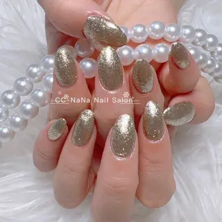 ネイル CC  NaNa ワンホンネイル🌙Nのネイルデザイン