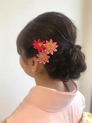 ヘアアレンジ スズキ シオリのヘアスタイル