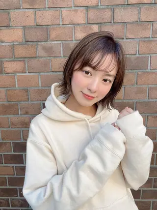 ショート ボブ韓国風レイヤー 髪質改善/畠中ケントのヘアスタイル