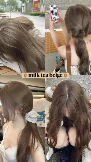 ミディアム TOWAカットカラー ✨名古屋✨のヘアスタイル
