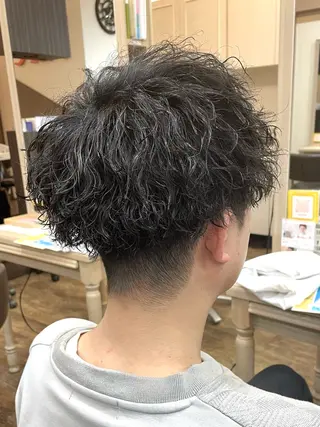 ショート パーマ メンズ メンズパーマ🌀/ 中村郁未のヘアスタイル