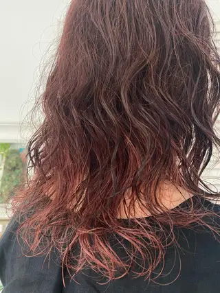 ミディアム パーマ ♡オシャ髪♡AI ✂️newi町田のヘアスタイル