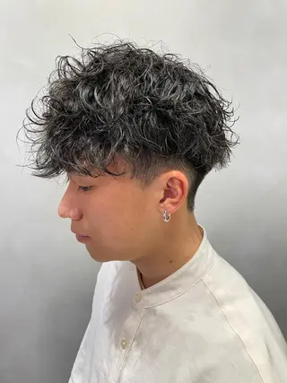 パーマ メンズ 福永速人 /メンズパーマのヘアスタイル