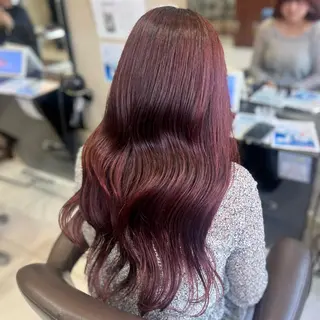 ロング 艶髪ブリーチカラー 💗manaka💗のヘアスタイル