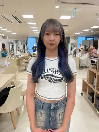 ロング カラー ヘアアレンジ 🍒KIKUCHI KANAE🍒のヘアスタイル