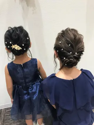 ヘアアレンジ Miku❇️ フェイスレイヤーのヘアスタイル