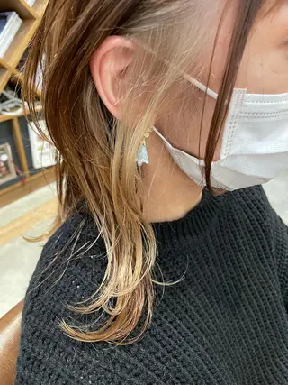 カラー OAK 学芸大学所属・秋葉萌　透明感カラー /レイヤー/ボブ♡のヘアスタイル