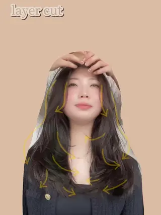 セミロング nook’所属・nook’ maimiのヘアスタイル
