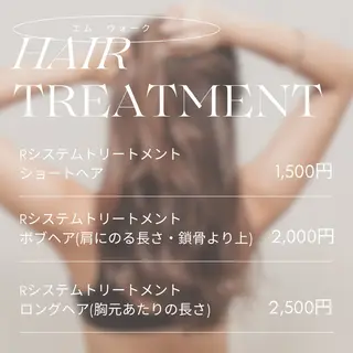 m walk(エム ウォーク)所属・m walk エム ウォークのヘアスタイル