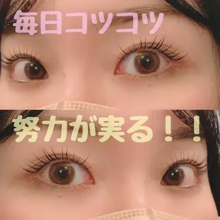 マツエク・マツパ Rika 💎のマツエク・マツパデザイン