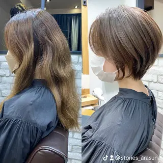 ショート 《無料カット》ボブ/ ショート特化/荒砂のヘアスタイル