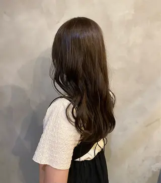 セミロング カラー パーマ 似合わせカラー /パーマ🪿 moeのヘアスタイル