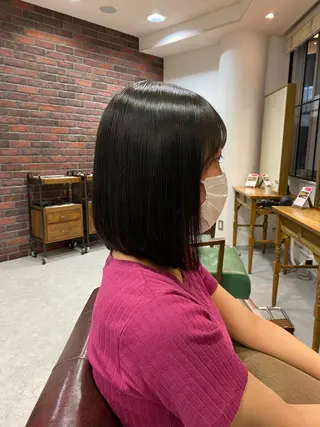 ミディアム 🌟ROUGE 🧸おびつななみのヘアスタイル