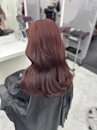 ロング カラー パーマ ヘアアレンジ メンズ キッズ ♥️韓国ヘア レイヤー♥️ゆりのヘアスタイル