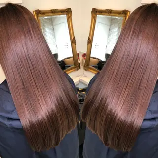 ロング カラー 韓国🇰🇷 ✂︎hair 内田愛のヘアスタイル