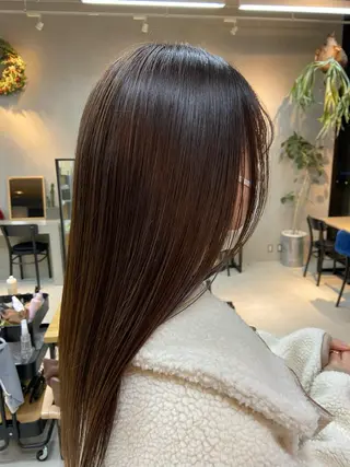 セミロング mee.所属・カットモデル募集中 / ベージュ/あづきのヘアスタイル