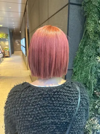 ショート カラー SALOWIN    銀座RAY 2所属・yamashika honokaのヘアスタイル