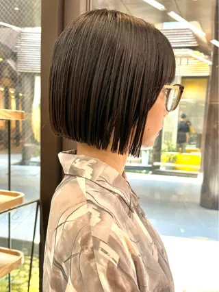 ショート パーマ mee.表参道所属・ボブ/ショート /パーマ/shinのヘアスタイル