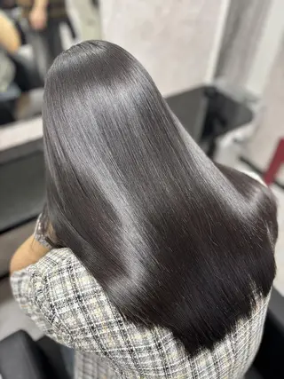 セミロング リルフェアリー 磐田店のヘアスタイル