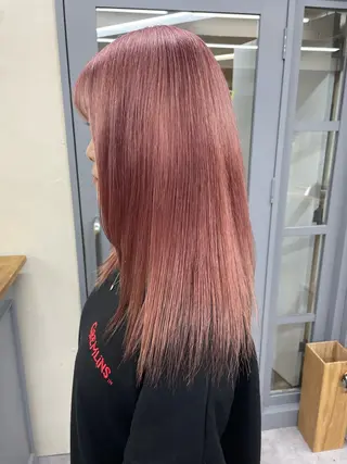 セミロング カラー ウルフカットモデル 🧃Shionのヘアスタイル