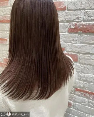 ロング チダアキフミ Ash大森のヘアスタイル