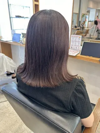 ロング カノエ博多ミスト /モデル募集_松坂のヘアスタイル