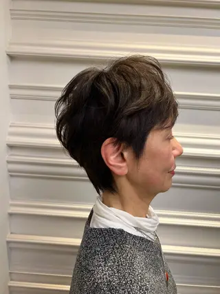 ショート ジャンクロードビギンギンザルグラン所属・🫧レディースカット 吉野志保🫧のヘアスタイル