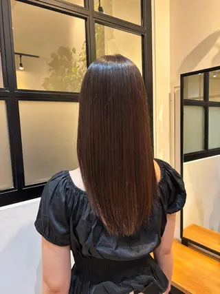 ロング Rika🫧 透明感🫧艶カラーのヘアスタイル