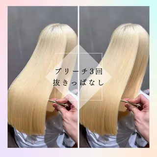 ロング 🥇KEN /レイヤー/艶カラーのヘアスタイル