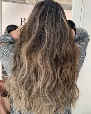 ロング カラー ヘアアレンジ BANK'S hair所属・💐ケラチン 髪質改善寺坂雄飛💐のヘアスタイル