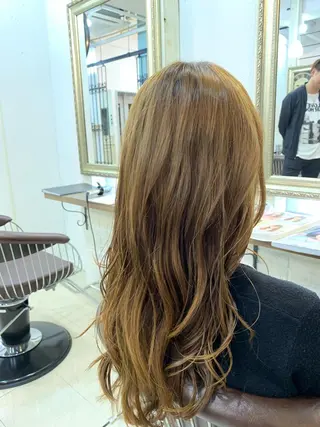 ロング 早坂 裕真のヘアスタイル