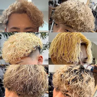 パーマ メンズ 年間2000名担当◎ パーマ職人/仲原佑樹のヘアスタイル