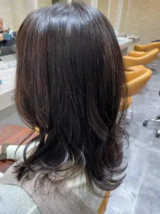 セミロング 生盛 智穂子のヘアスタイル