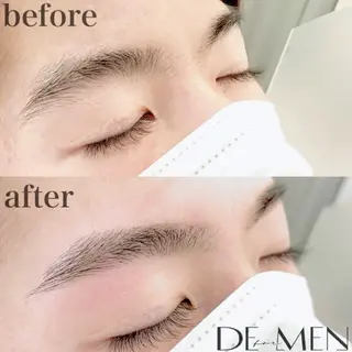 メンズ アイブロウ 𝒀𝒖𝒊 ❤︎のマツエク・マツパデザイン
