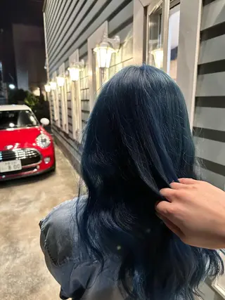 ロング カラー 🪼高評価🪼 💎柴崎の藤咲💎のヘアスタイル