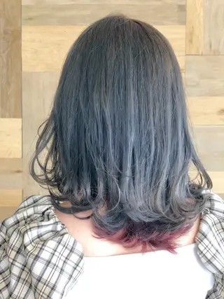 ミディアム 柿本拓【全席完全個室 ログネオン】のヘアスタイル