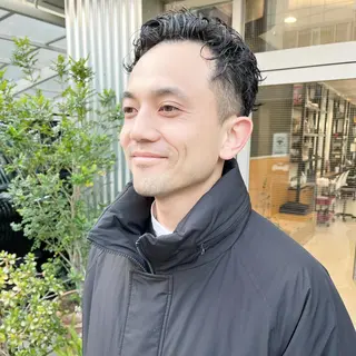 ショート メンズ アラキチヒロ THE REMMYのヘアスタイル