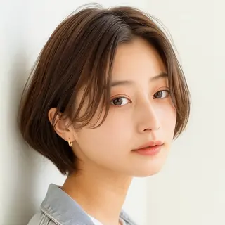 ショート カラー パーマ Gain KAKKY 池下駅徒歩3分のヘアスタイル