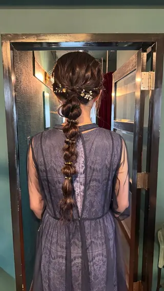 ヘアアレンジ vivre libre所属・仲村 真里奈のヘアスタイル