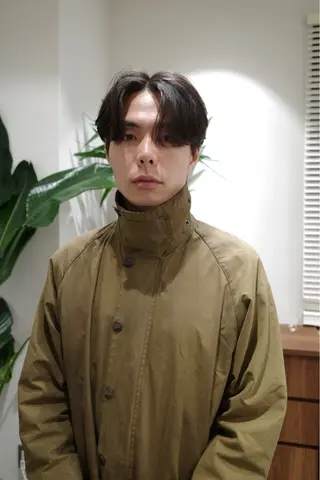 パーマ メンズ ボブ/レイヤー /河内温太のヘアスタイル