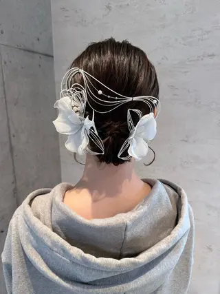 ヘアアレンジ 女性に人気♪ はやしほのかのヘアスタイル