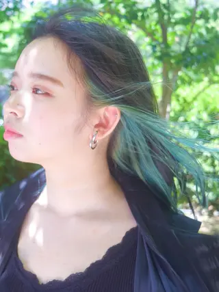カラー ハイトーンカラー RYUのヘアスタイル